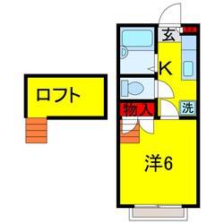 八幡宿駅 徒歩10分 2階の物件間取画像